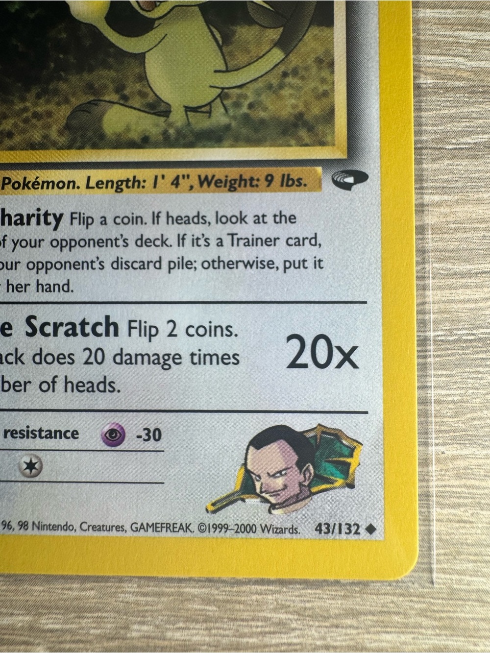 Giovanni's Meowth #43/Pokemon Gym Challenge - Picture 6 of 11